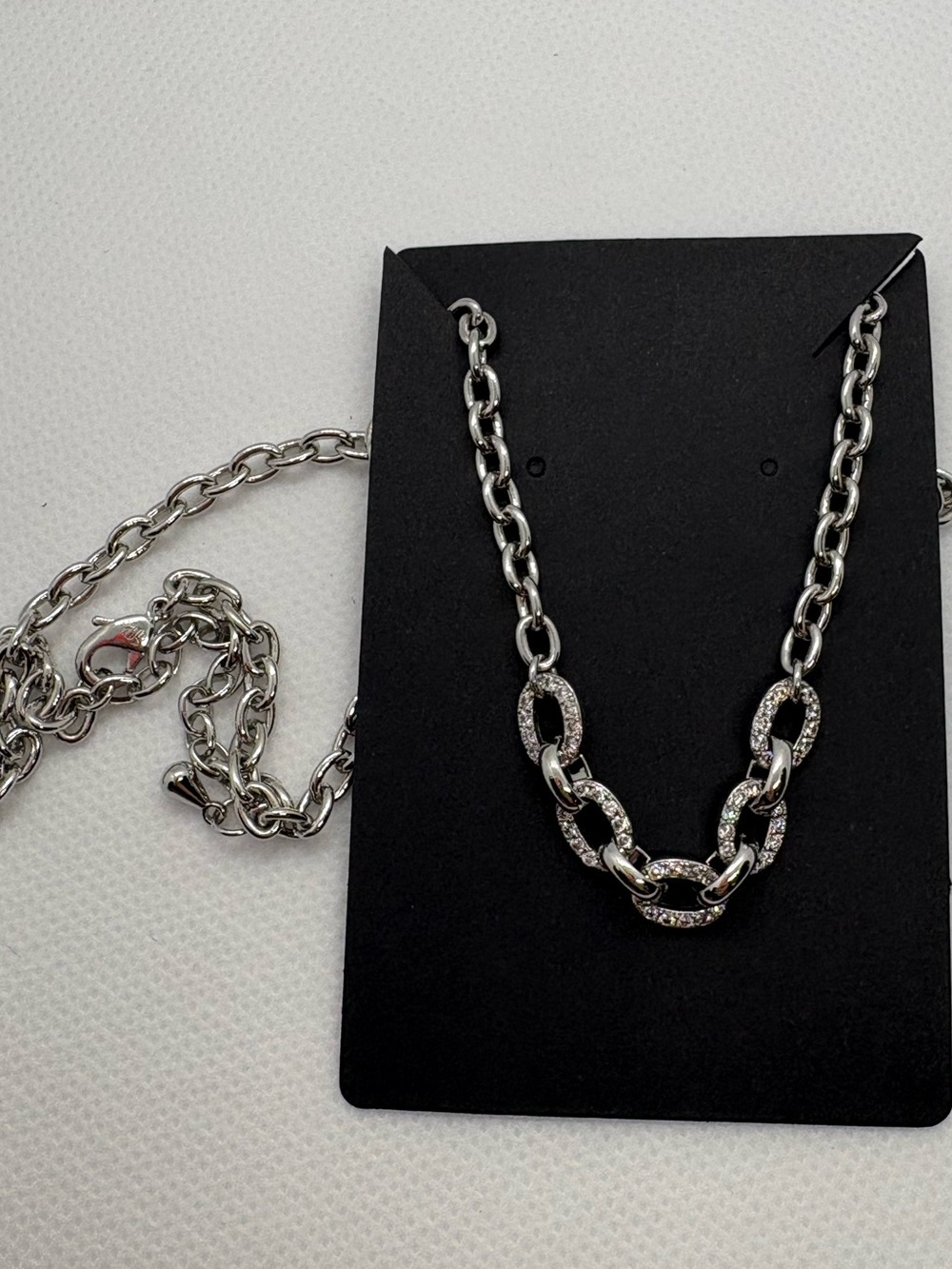 Silver Bomb Party Necklace
